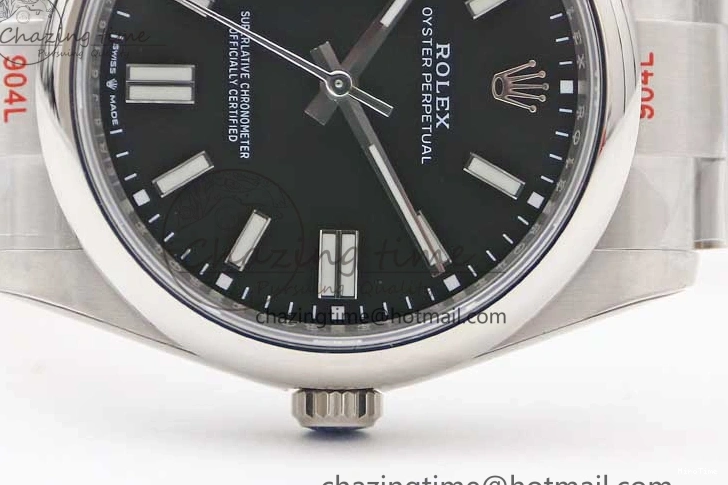 MiroTime 0505 Timeless Oyster Perpetual 41mm 124300 EWF 1:1 Best Edition 904L Steel Black Dial on SS Bracelet A 2192